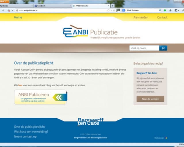 Voorbeeld ANBI