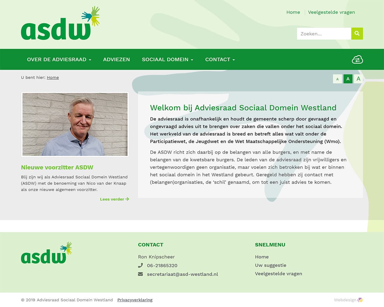Voorbeeld ASD Westland