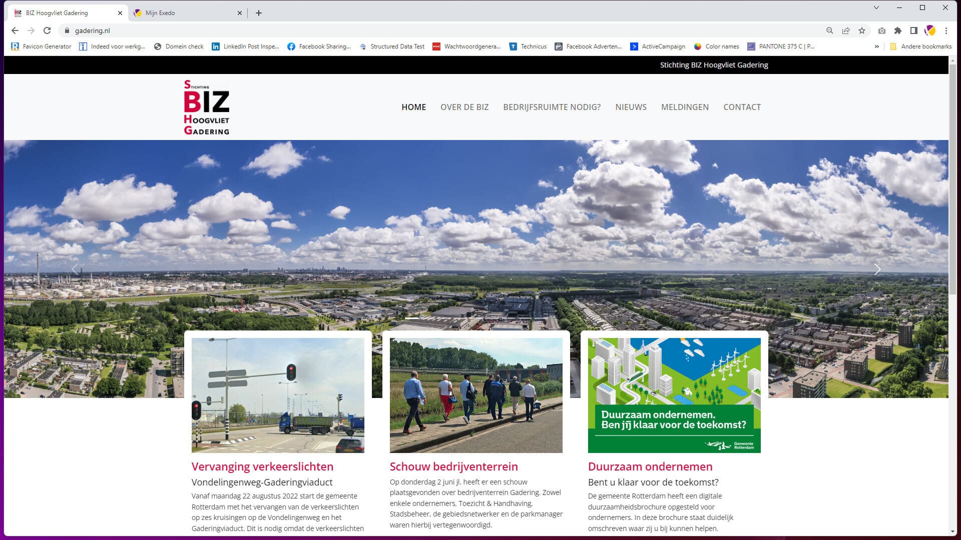 Voorbeeld BIZ Gadering