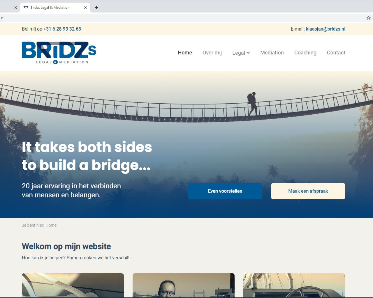 Voorbeeld Bridzs