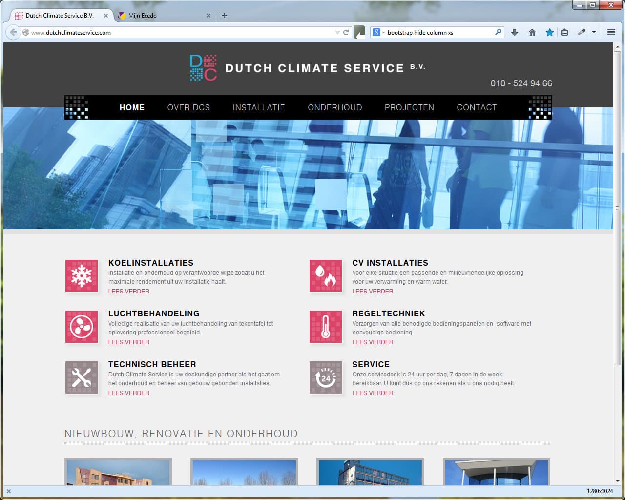 Voorbeeld Dutch Climate Service