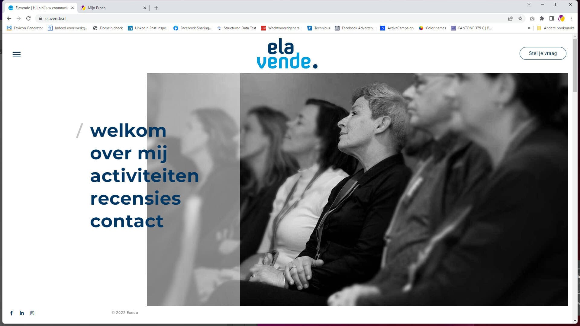 Voorbeeld Elavende