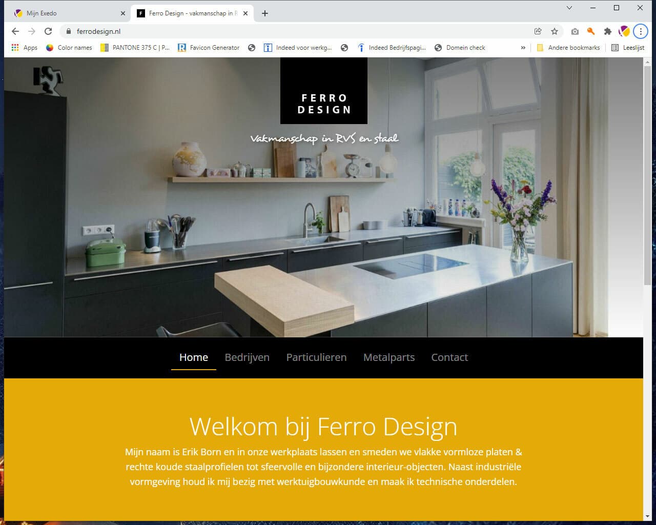 Voorbeeld Ferro Design