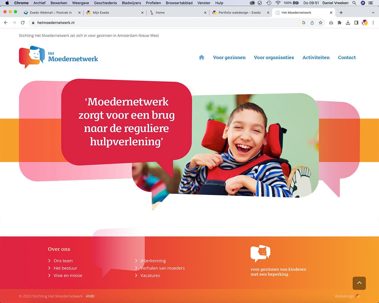 Voorbeeld Het Moedernetwerk