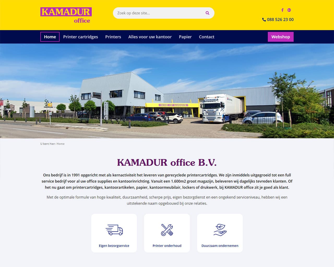 Voorbeeld Kamadur office