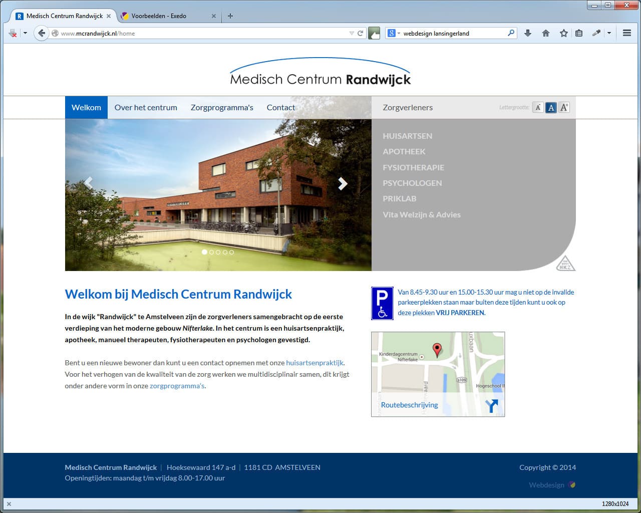 Voorbeeld Medisch Centrum Randwijck