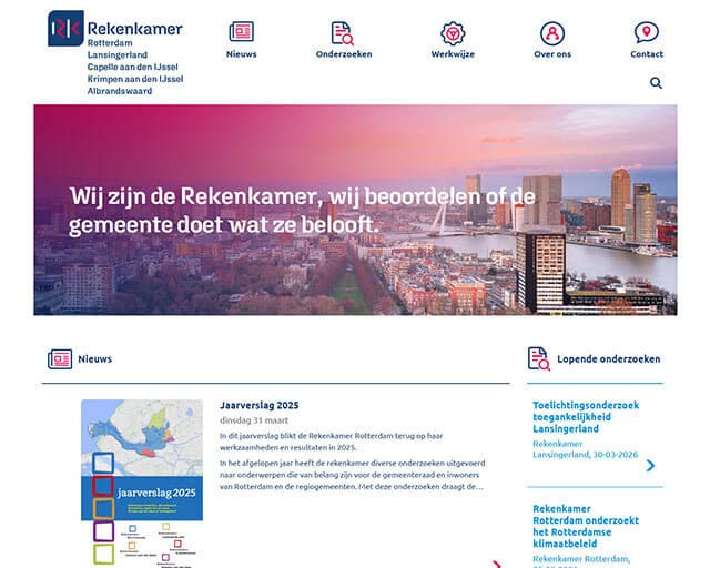 Voorbeeld Rekenkamer