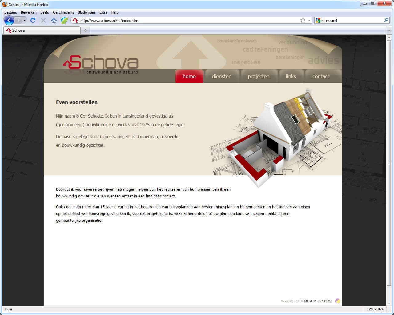 Voorbeeld Schova