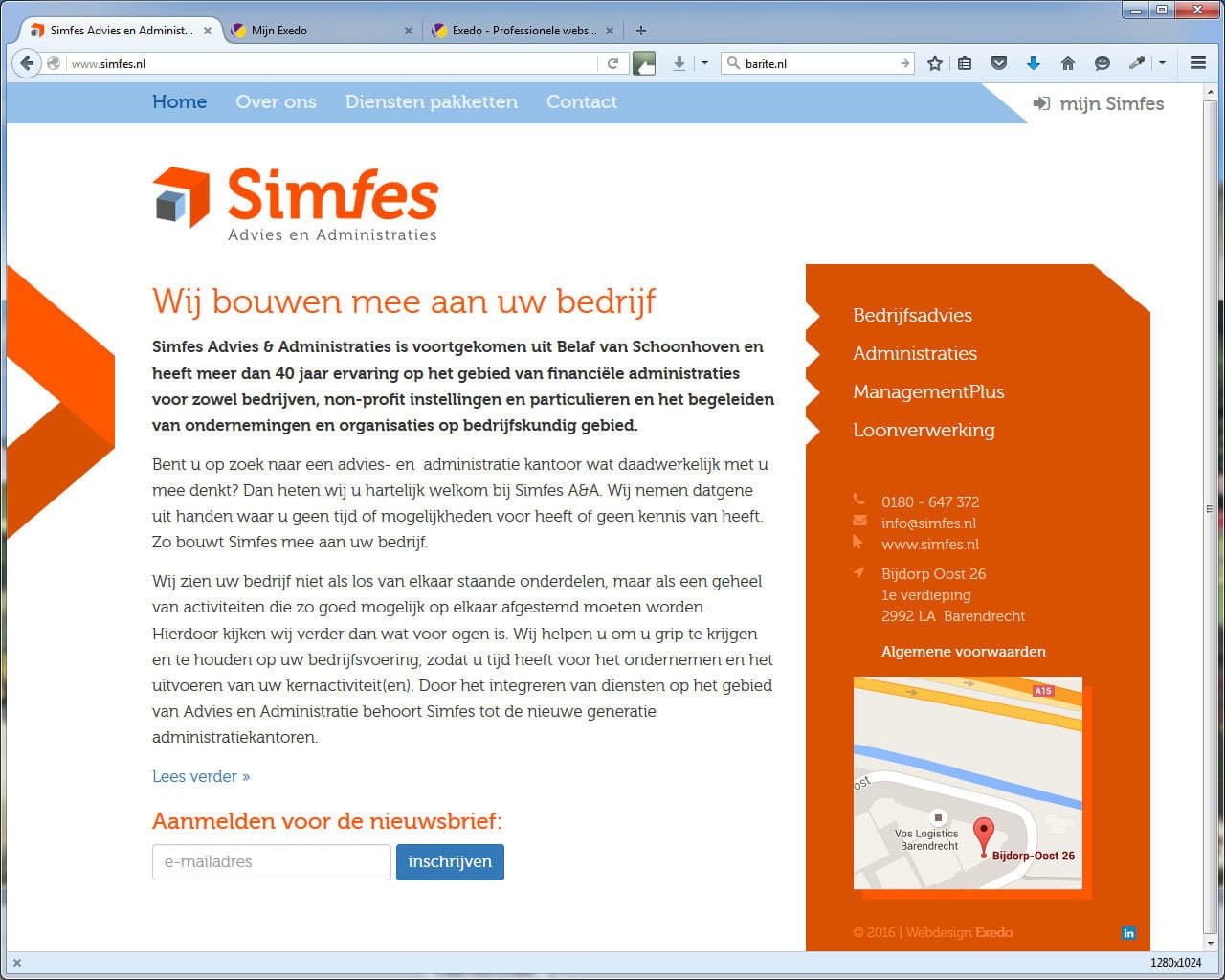 Voorbeeld Simfes