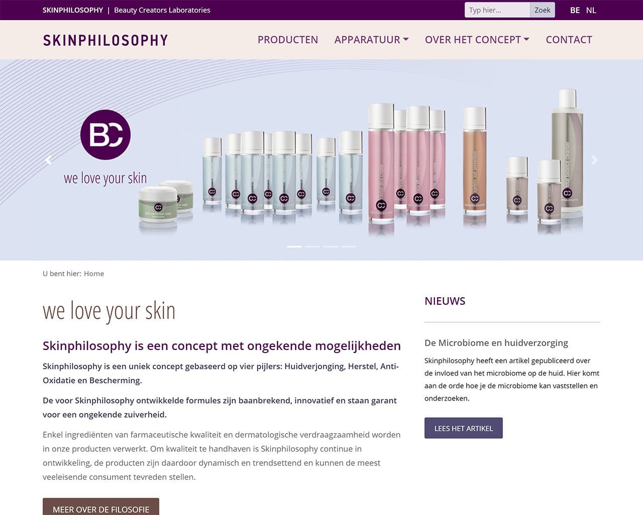 Voorbeeld Skinphilosophy
