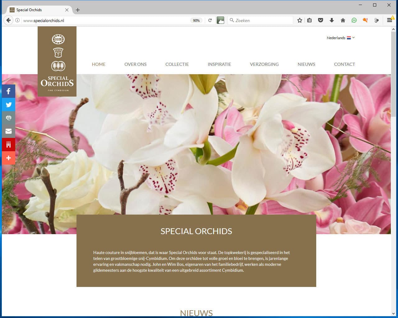 Voorbeeld Special Orchids