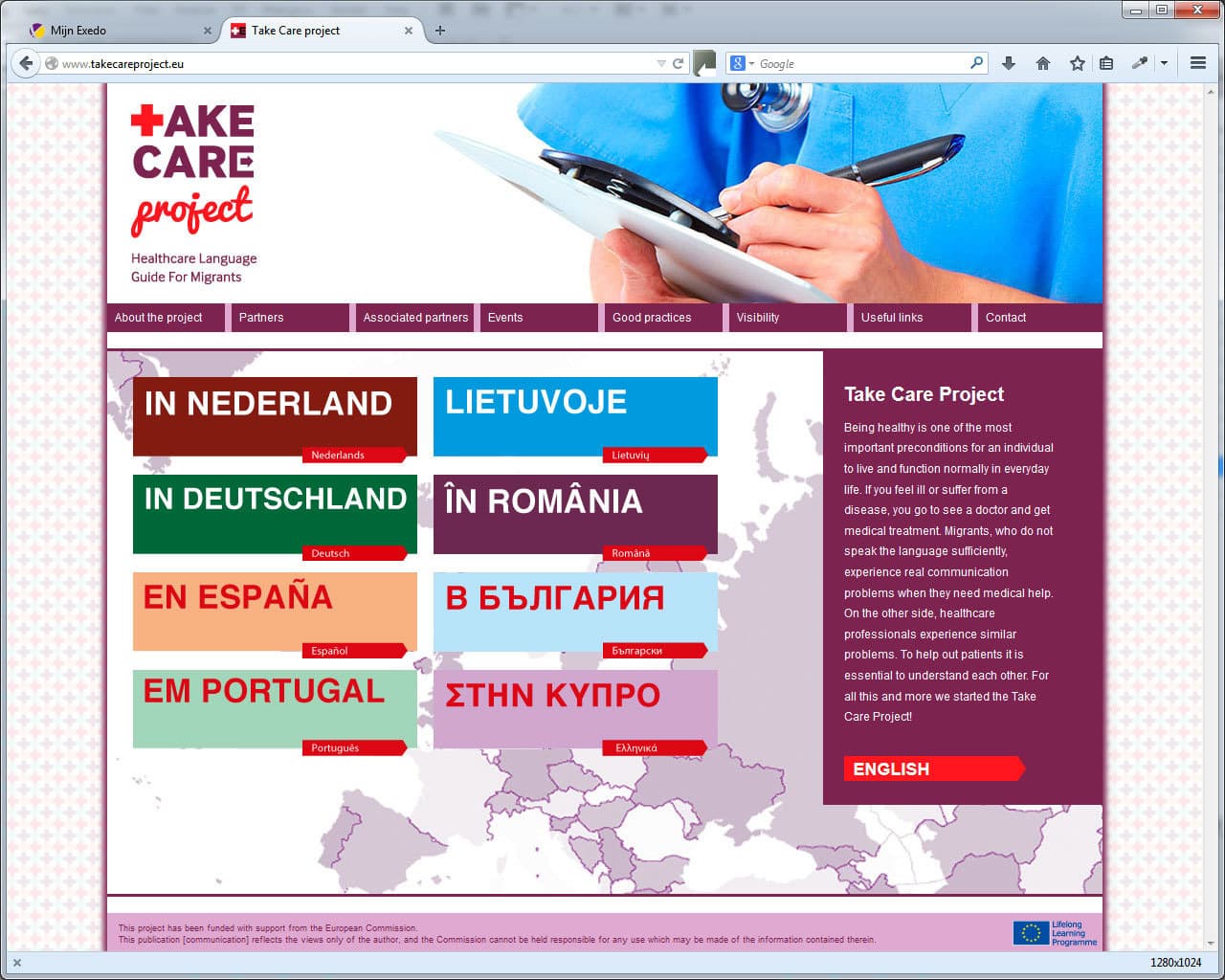 Voorbeeld Take Care Project