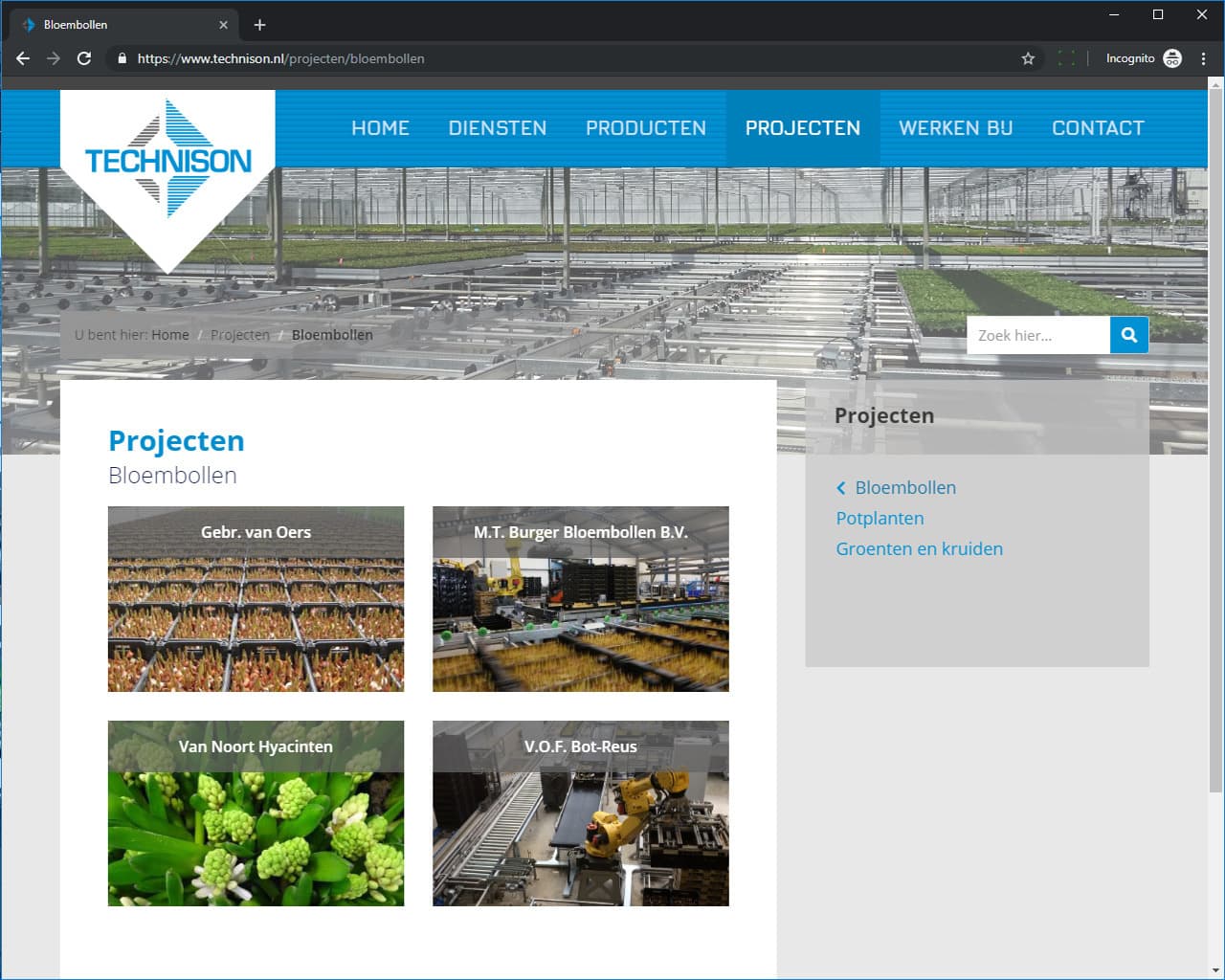 Voorbeeld Technison