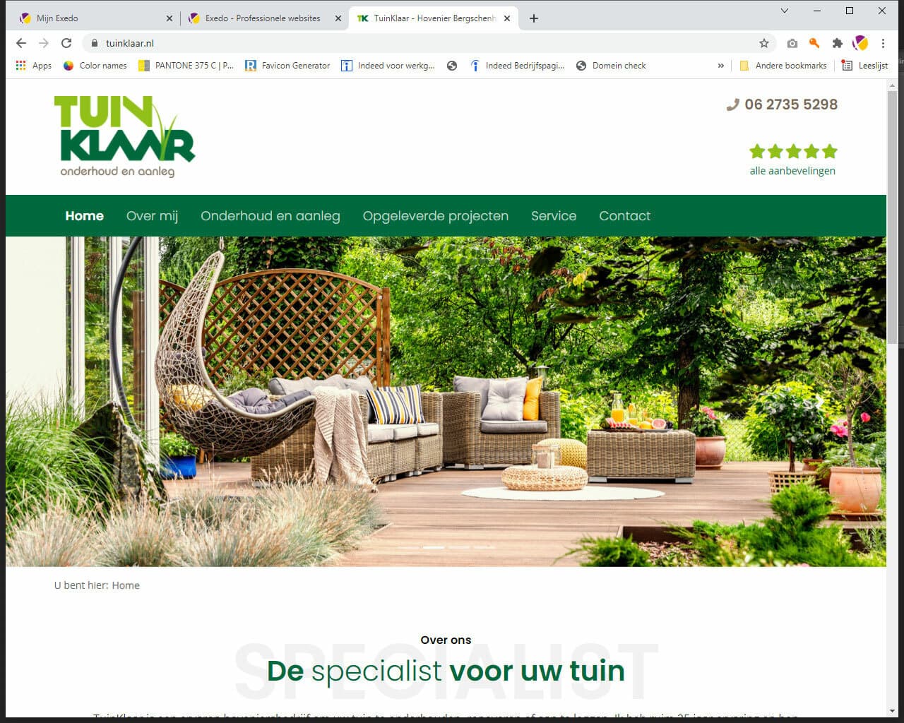 Voorbeeld TuinKlaar