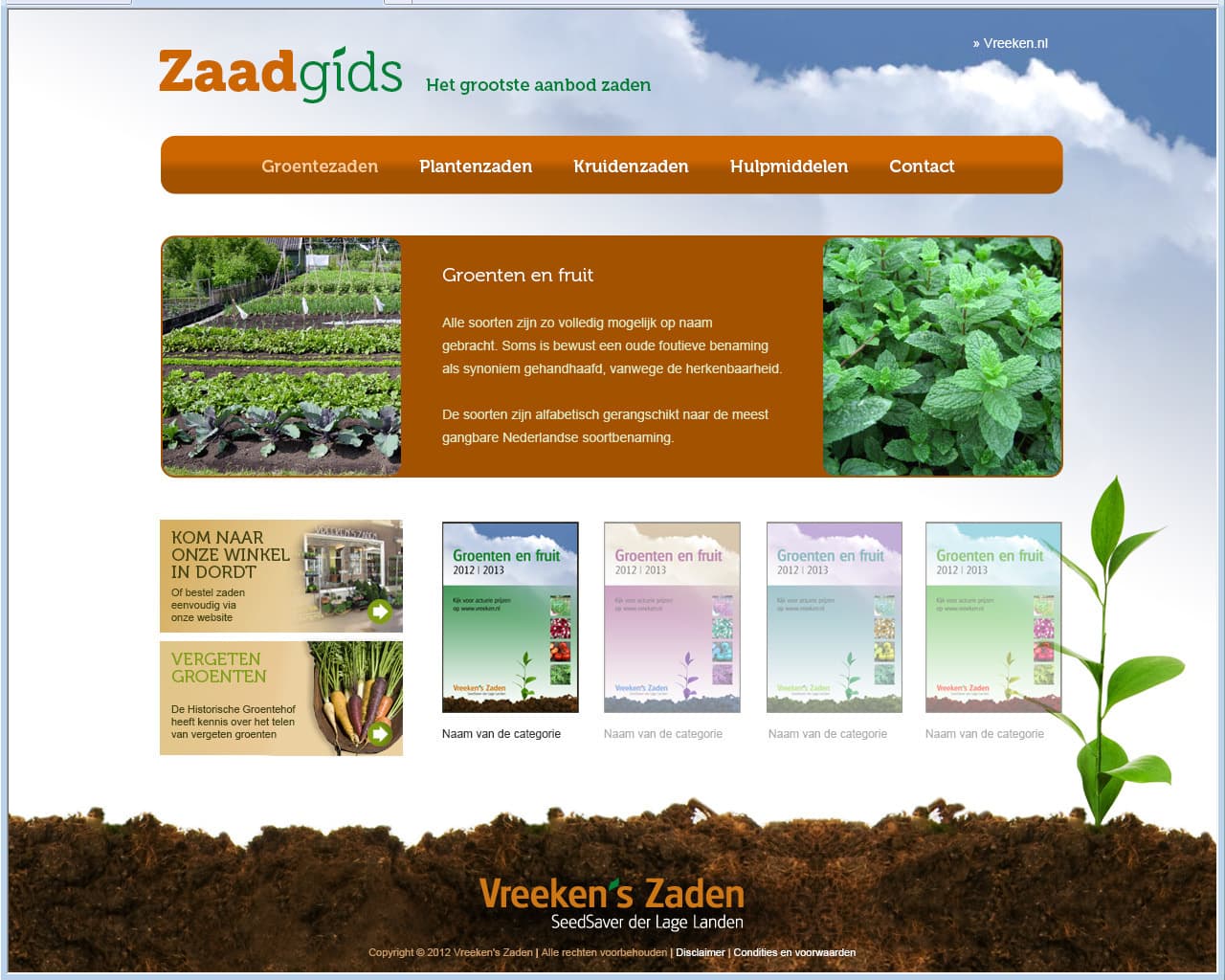 Voorbeeld Zaadgids