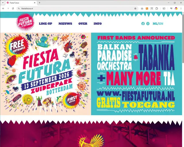 Website Fiesta Futura