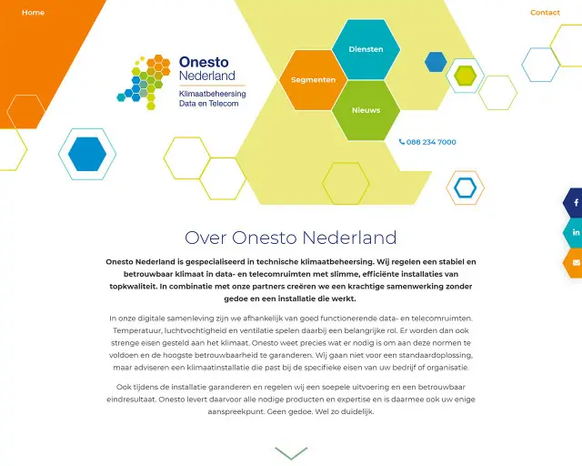 Website Onesto Nederland