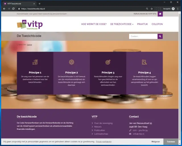 Website VITP
